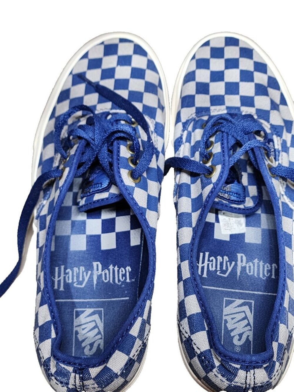 Vans Authentic X Harry Potter Sneakers Men’s 6 Women's 7.5 Gray Blue Ravenclaw - Picture 7 of 8